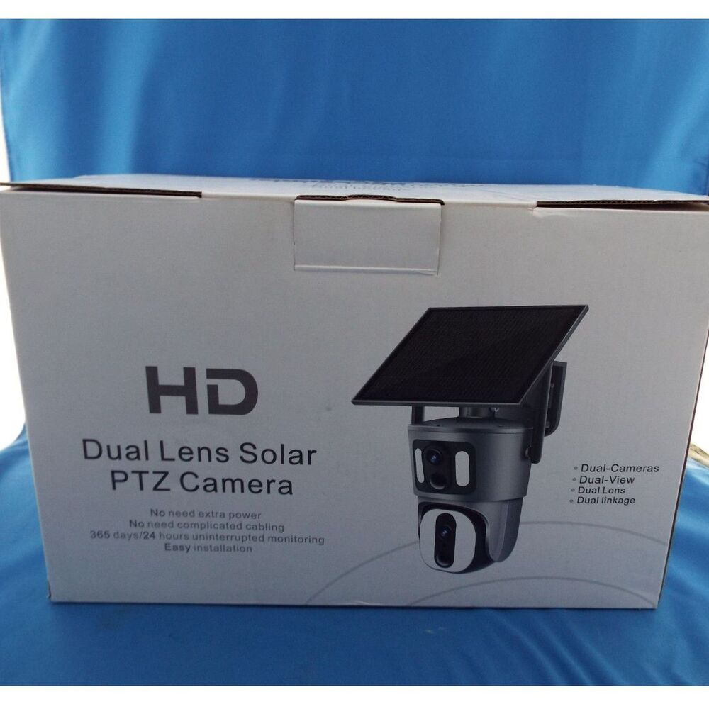 Sky Tower 2K UHD 4G Dual Lens Solar PTZ Camera